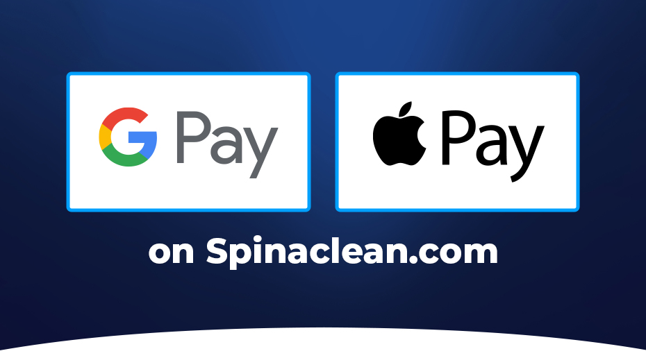 Apple Pay and Google Pay now available!